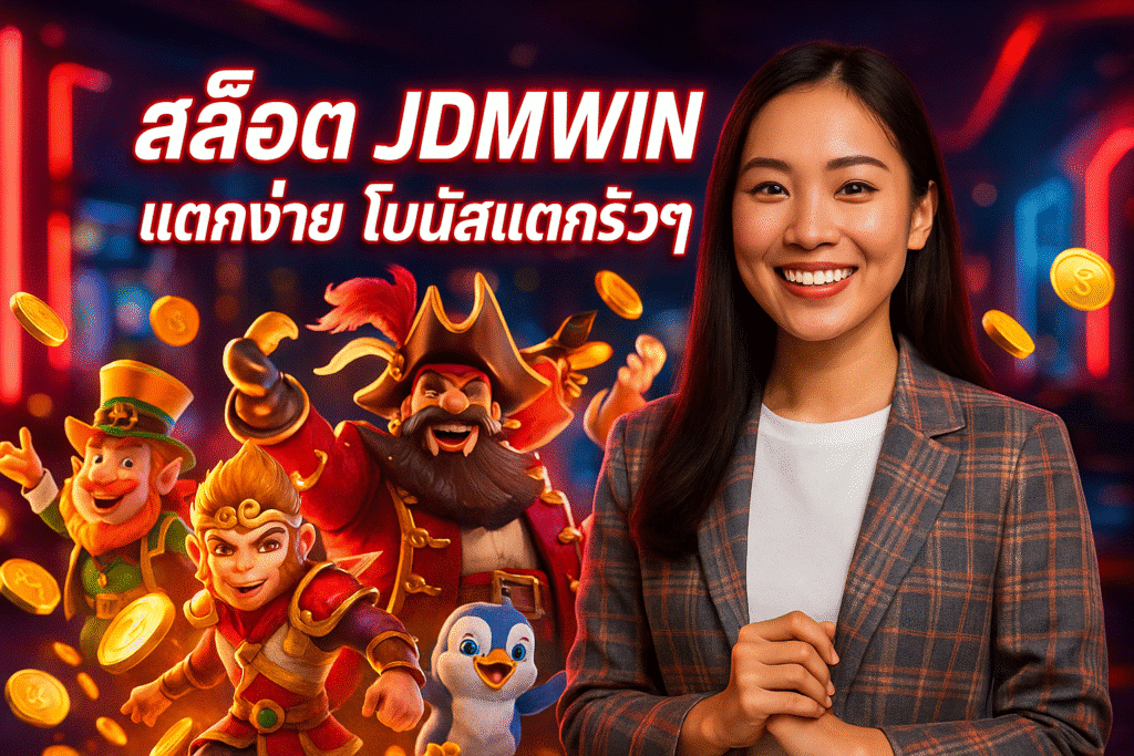 สล็อต JDMWIN แตกง่าย โบนัสแตกรัวๆ
