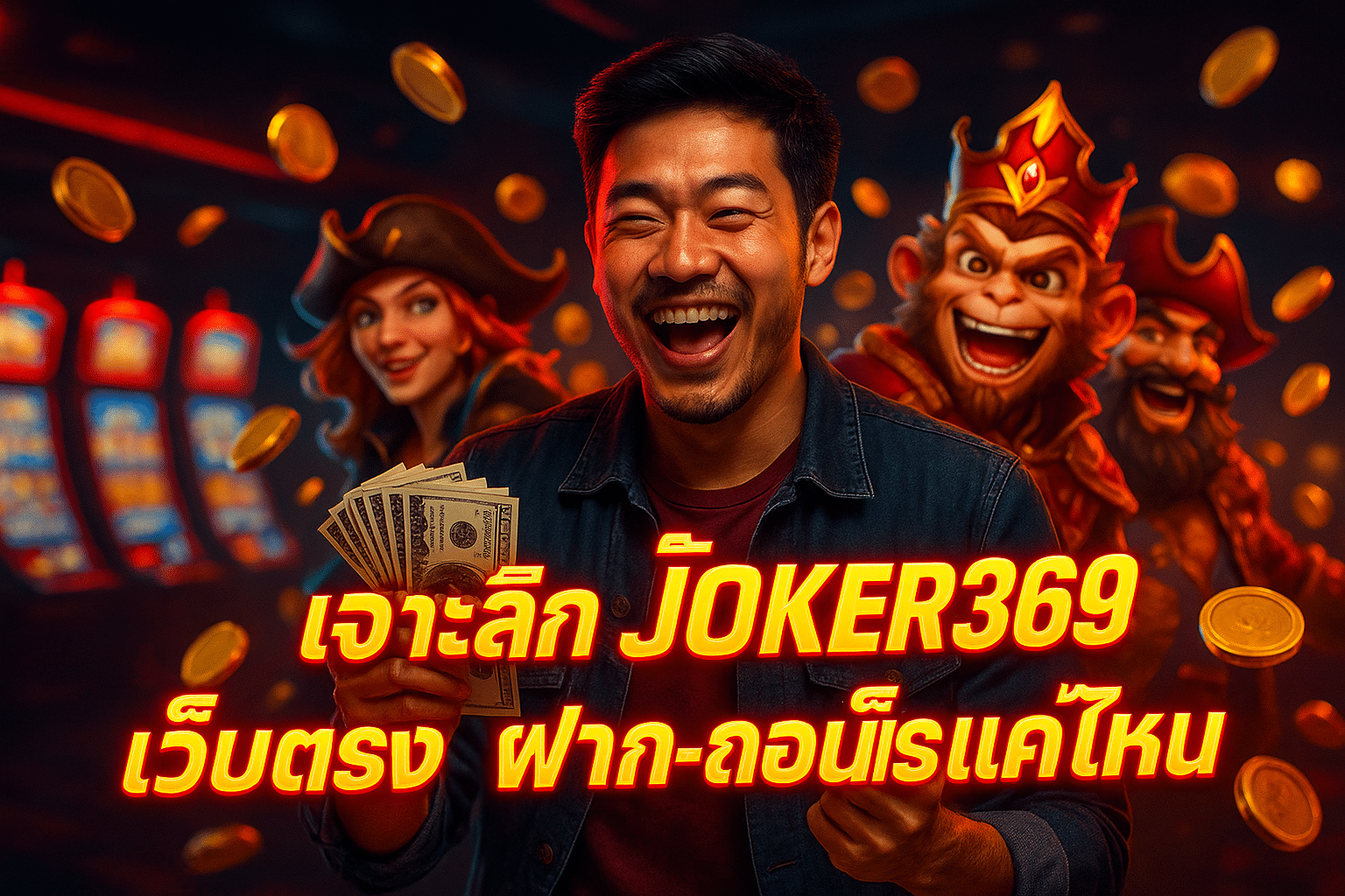 เจาะลึก JOKER369 เว็บตรง ฝาก-ถอนเร็วแค่ไหน
