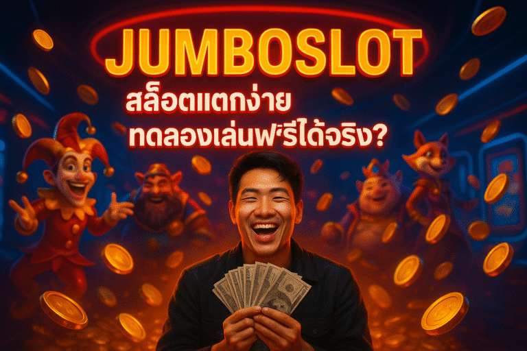 JUMBOSLOT สล็อตแตกง่าย ทดลองเล่นฟรีได้จริง?
