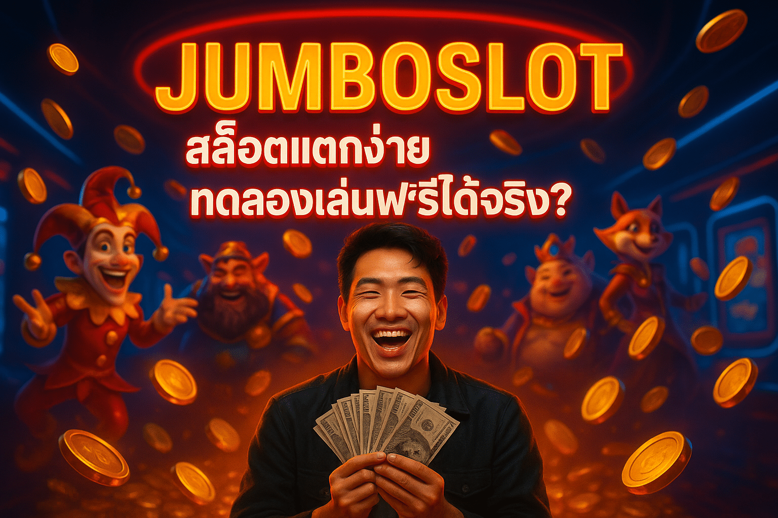 JUMBOSLOT สล็อตแตกง่าย ทดลองเล่นฟรีได้จริง?